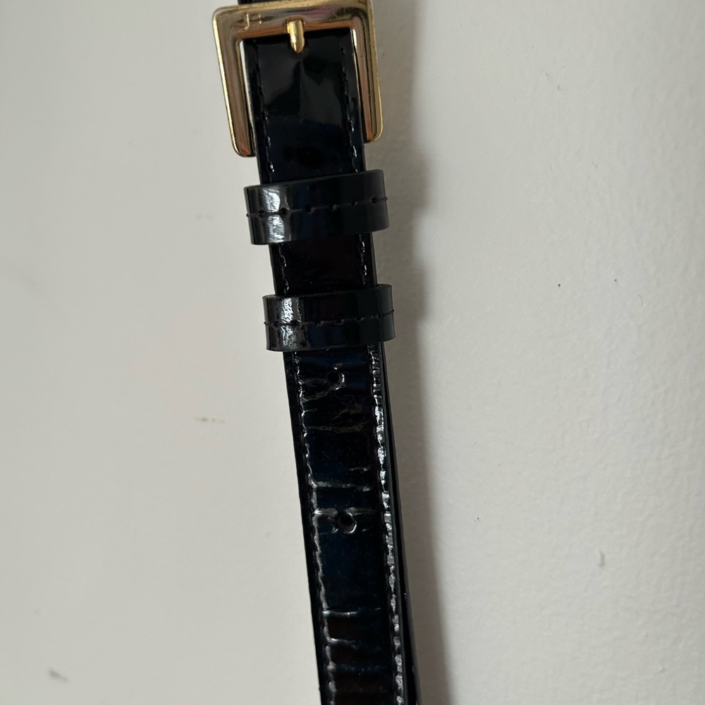 Black Leather Satchel - Picture 12 of 14